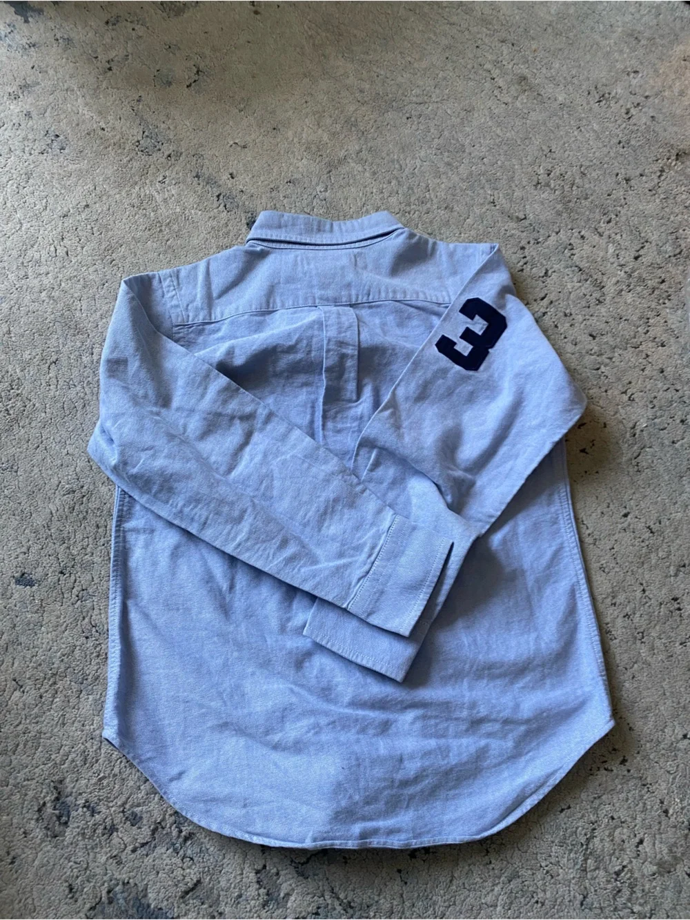 Ralph Lauren Light Blue Button-Down Shirt Sz 6